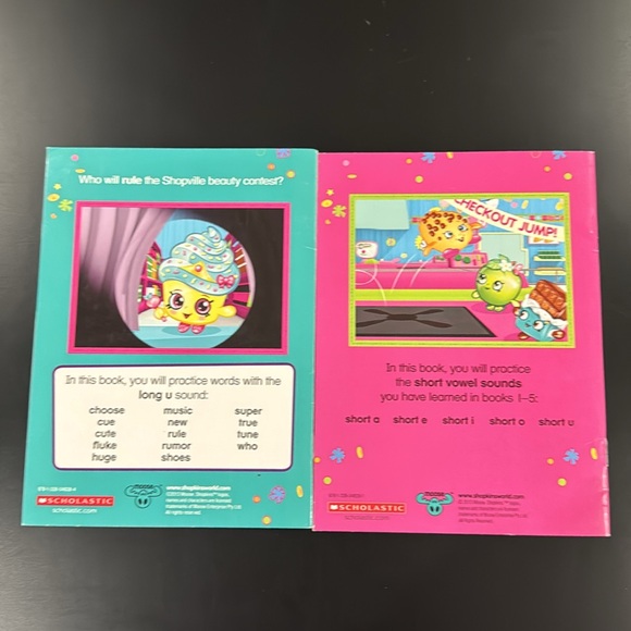 Shopkins Phonics Books 10 & 11 Bundle - Scholastic Children’s Books - Picture 2 of 6